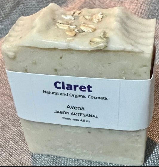 Jabón exfoliante de Avena Orgánica